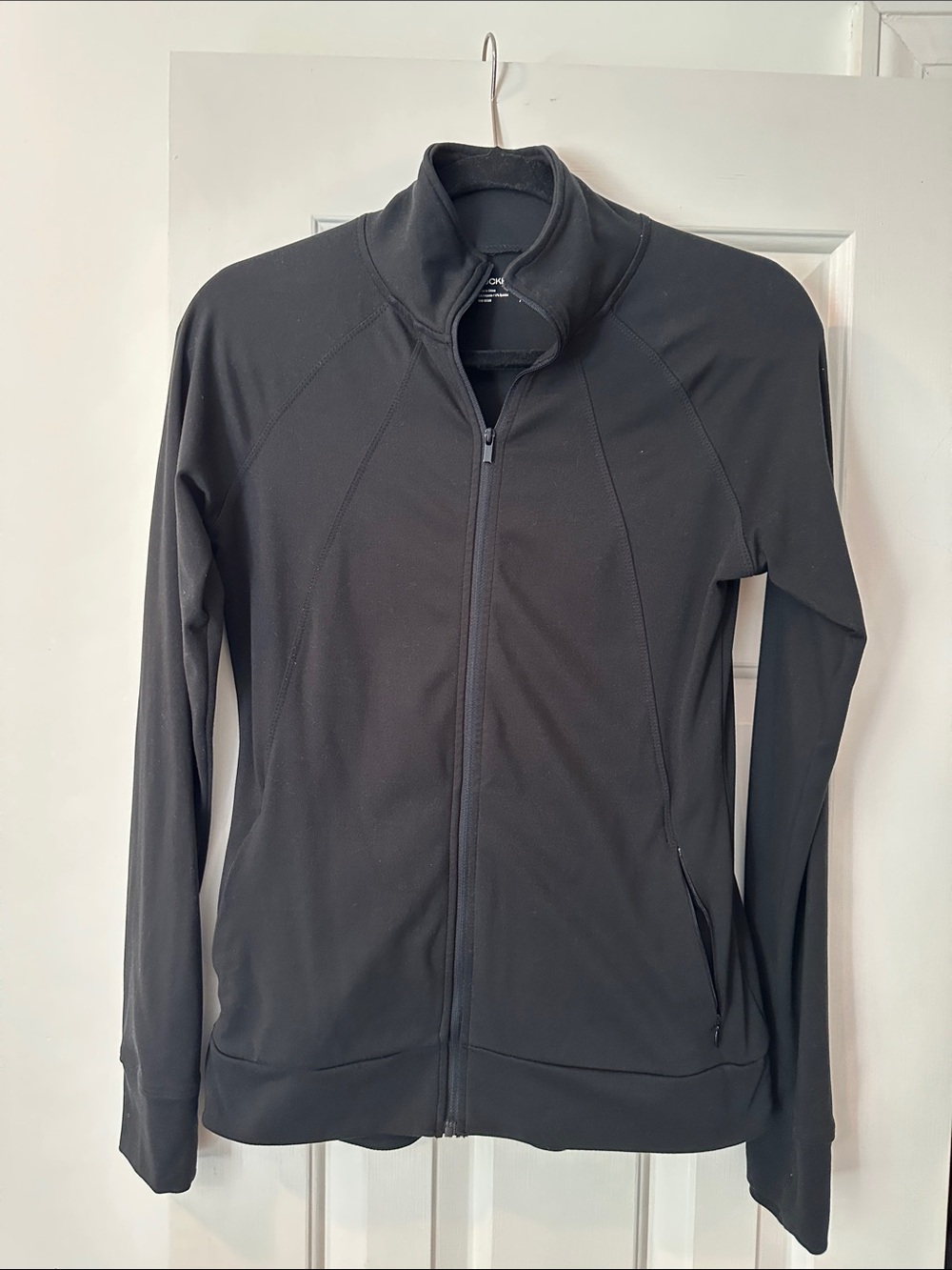 Jockey Black Full-Zip Utility Jacket